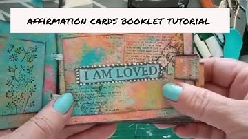 Make Affirmation Cards Booklet | Make Your Own Affimation Cards