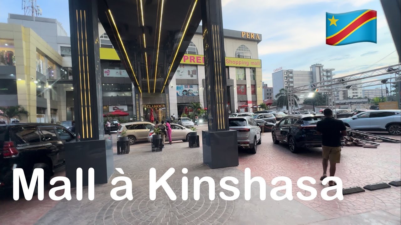 Un tour dans un Mall dans la ville de Kinshasa dans la commune de la Gombe
