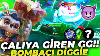 ÇALIYA GİREN RAHMETLİ OLUYOR  TAKIM ŞOK !! PUSUCU AP DİGGİE | Mobile Legends