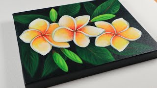 Acrylic Painting | Flower Painting | Painting For Beginners