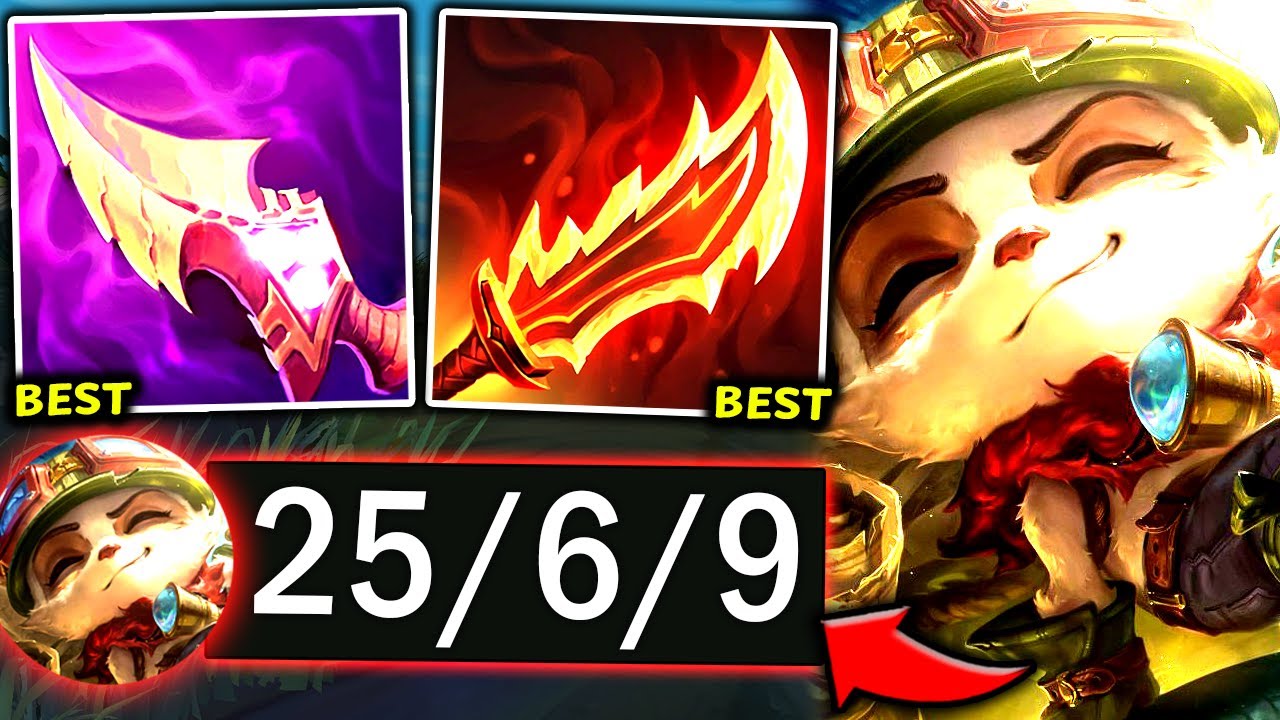 TEEMO TOP HARDEST 1V9 OF MY ENTIRE LIFE (VERY DIFFICULT GAME) - 2025 Teemo TOP Gameplay Guide