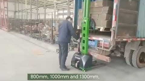 Vourdounas SA - Full Electric Self Loading Stacker Lithium Battery