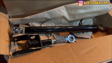 New  Double Adjustable Trick Chassis Trailing arms for Black Beauty! LS Box Chevy LS Swapped 💯💪🏼