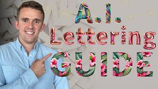 Generate AI Lettering With Adobe Firefly