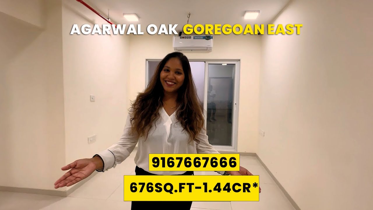 Agarwal Oak Goregaon East 2 BHK Sample Flat Tour YouTube