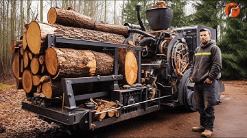 Amazing Wood Processing Machines with High Efficiency and Quality ▶2
