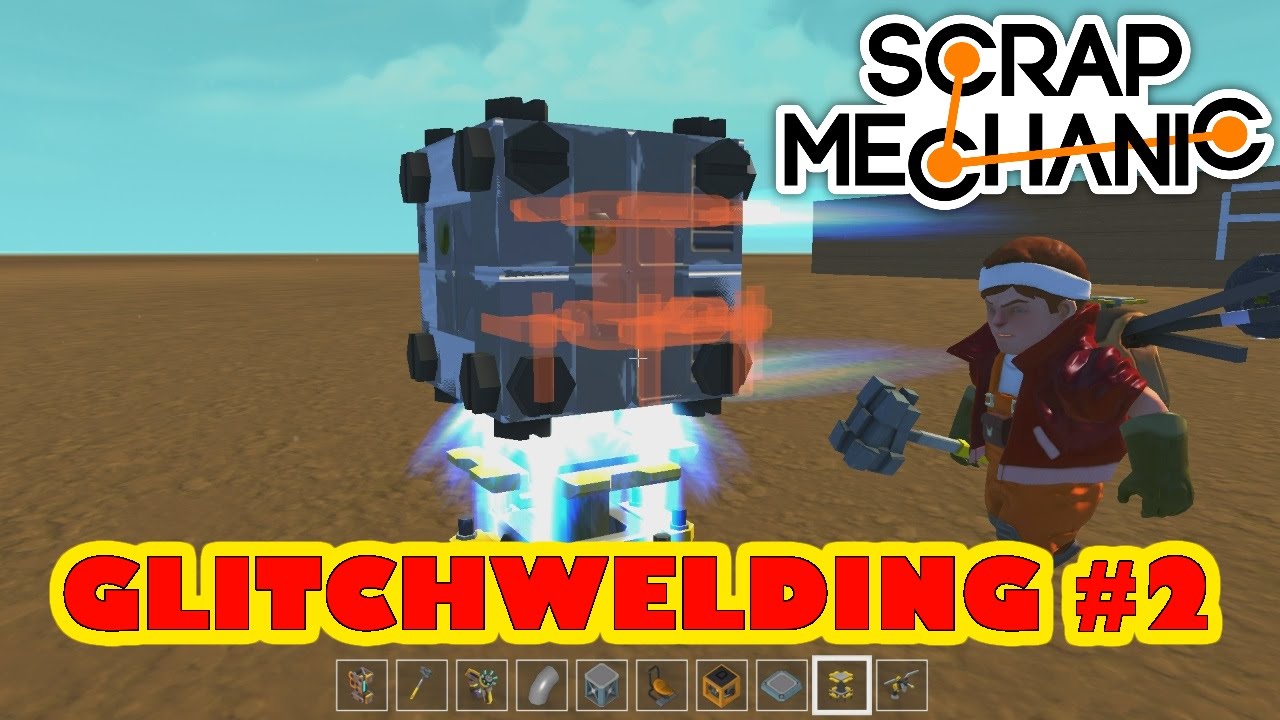 glitchweld block collection #2 - tire stuff [Scrap Mechanic HD] glitch serie