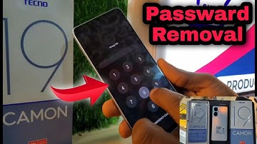 How To Remove a Password From Tecno camon 19 | Hardreset Tecno Camon 19 ( Camon 19 FRP Bypass)