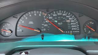 1996 Chrysler Vision AutoStick Cluster in 1994 Chrysler Concorde (Speedometer Operation)