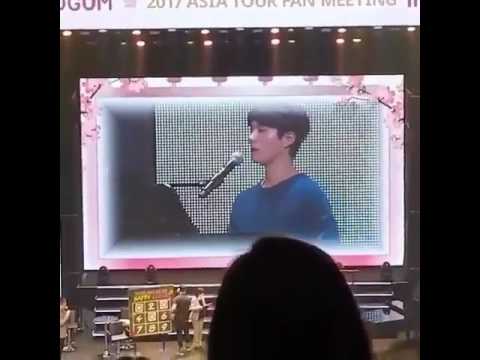 Park Bo Gum 😀 2017 Asia Tour Fanmeeting in Tokyo Singing song