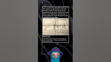 In 1977, a mysterious radio signal known as the Wow! signal was detected by an Ohio State telescope.