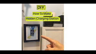 HOW TO MAKE HIDDEN CHARGING STATION - DIY