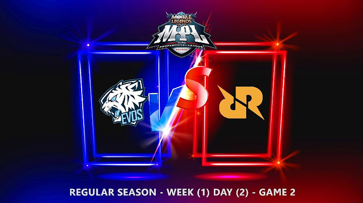 RRQ Hoshi vs EVOS Glory GAME 2 MPL ID S14 | EVOS VS RRQ