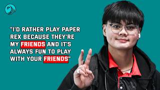 GE PatMen: "I prefer to face Paper Rex because they're my friends &amp; it's fun to face your friends."