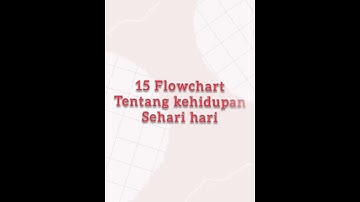15 Flowchart tentang kehidupan sehari hari