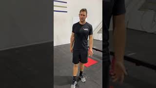 Deck squat variation instructional video