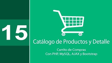 15- Catálogo de productos de carrito de compras con PHP, MySQL, AJAX y Bootstrap