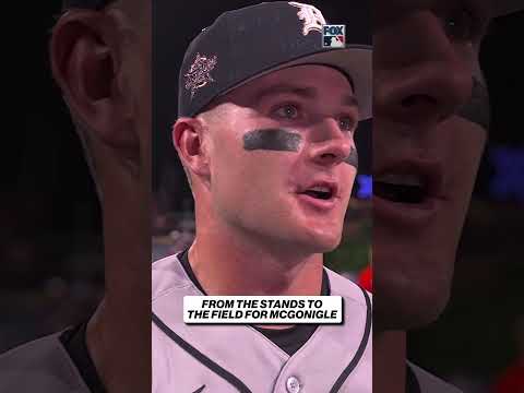 Kevin McGonigle went to games at Citizens Bank Park. Tonight, he played in his 1st All-Star Game