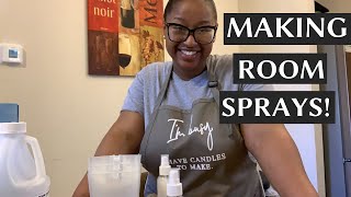 Make Room Sprays With Me | Testing Formulas | Simple Room Spray Recipes!