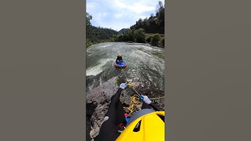 The Double D Rescue Sled and the Crossline Reach making the difficult look easy. #swiftwaterrescue