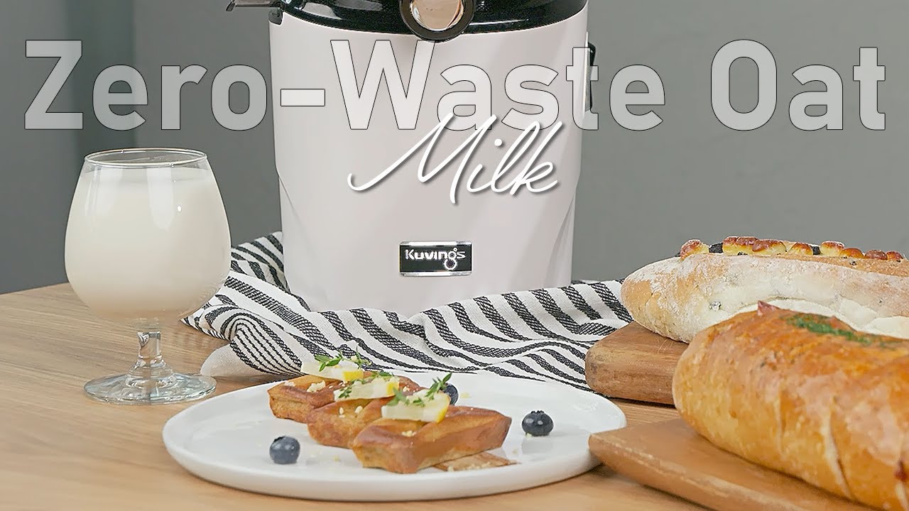 zero-waste-oat-milk-banana-oat-cake-recipe-kuvings-revo830-whole