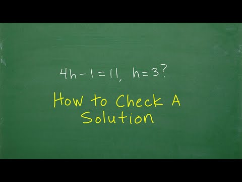 How to Check