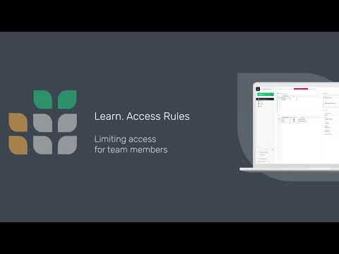 Access Rules - Limiting access for team members