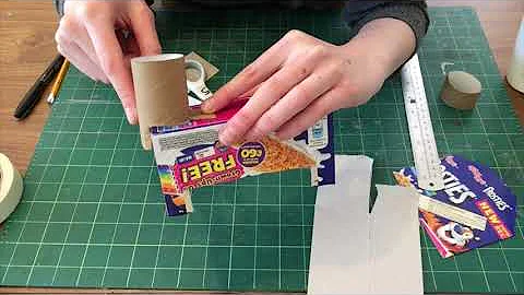Make a model dog from recycling material (Lottie S...