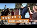 Wij krijgen HOUDING & ZIT les! || Dressagevision