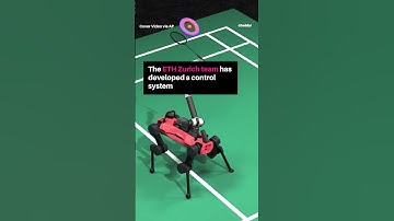 Swiss researchers have built a robot that can play badminton
