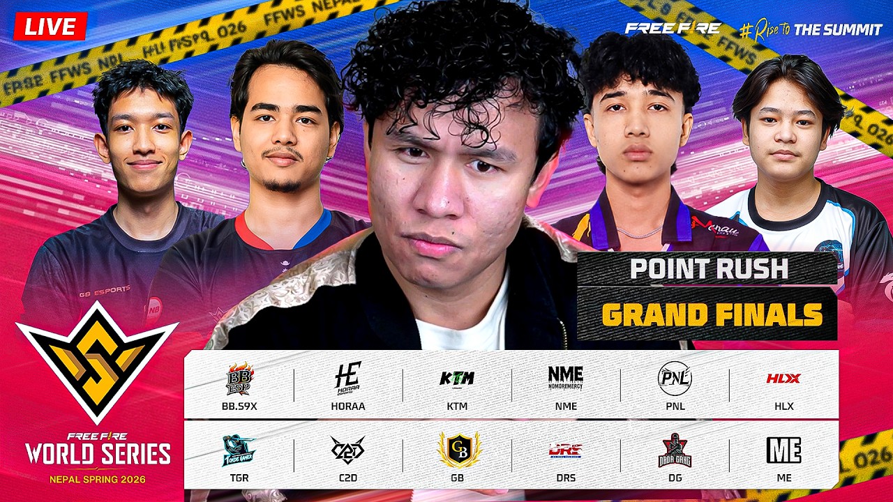 Grand Finals Day 1 TGR Vs Horra Vs Drs FFWS Tournaments #freefire #live #tondegamer