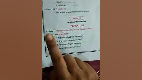 Saraswati English Reader class 2, period 95,96,97,98,99,100..#ssvmhkd#kids