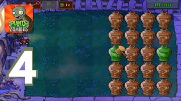 Plants vs Zombies - Gameplay Walkthrough Part 4 - Tutorial (Android/iOS)