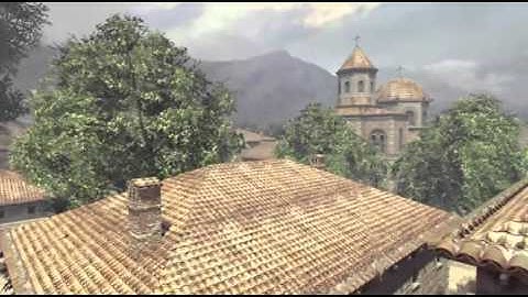 Awesome MW3 Over the Map Throwing Knife Kill