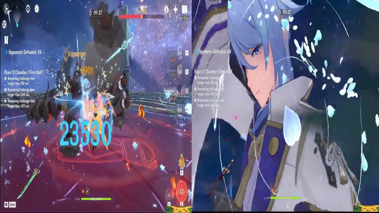 Ayato Jade Cutter Vs Black Sword.