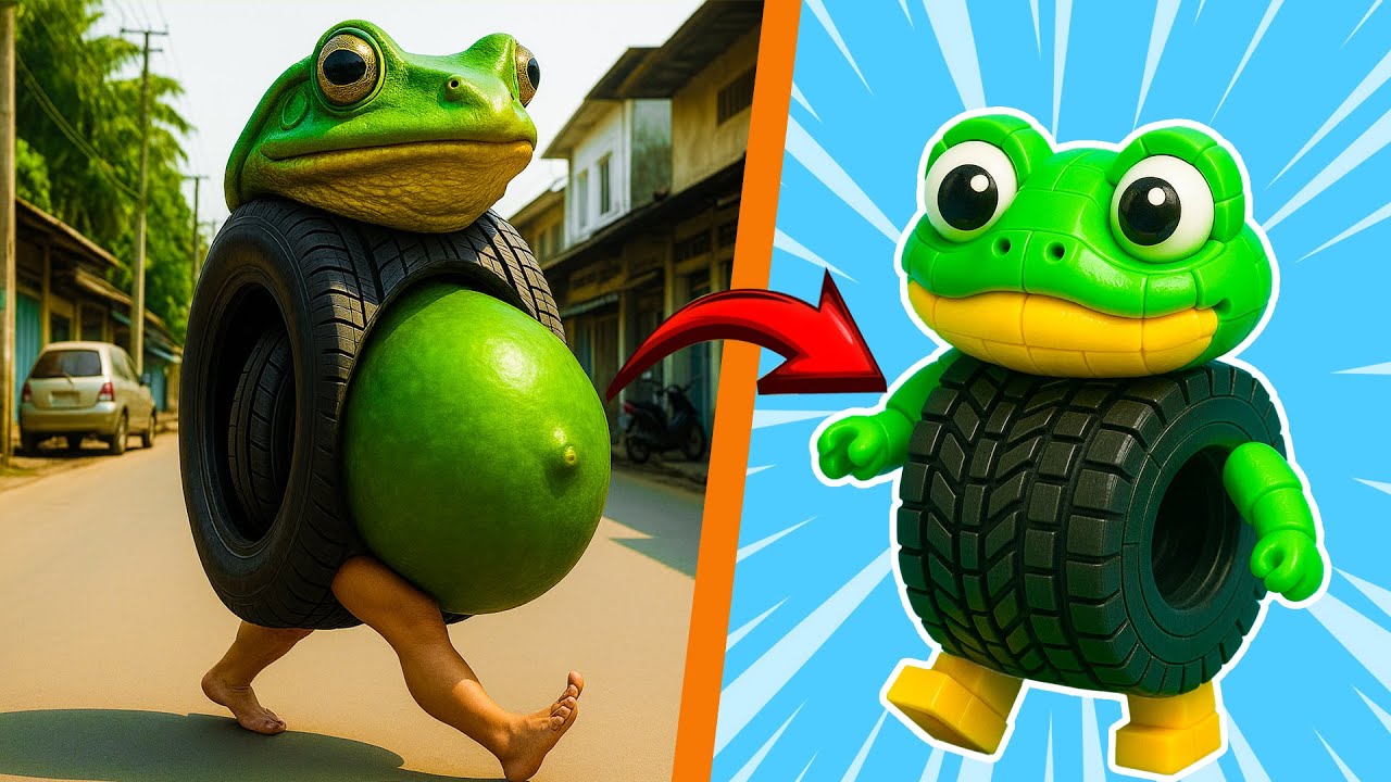 The SECRET Origin of LEGO Brainrot | Space LEGO Technic