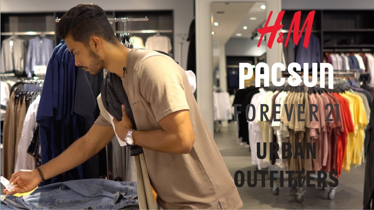 mens fashion corporativo Back to School Shopping (H&M, Pacsun, Forever 21, Urban Outfitters)