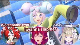Vtubers React To Streamer Gym Leader Iono Baelz Hakos, Irys, Amanogawa Shiina