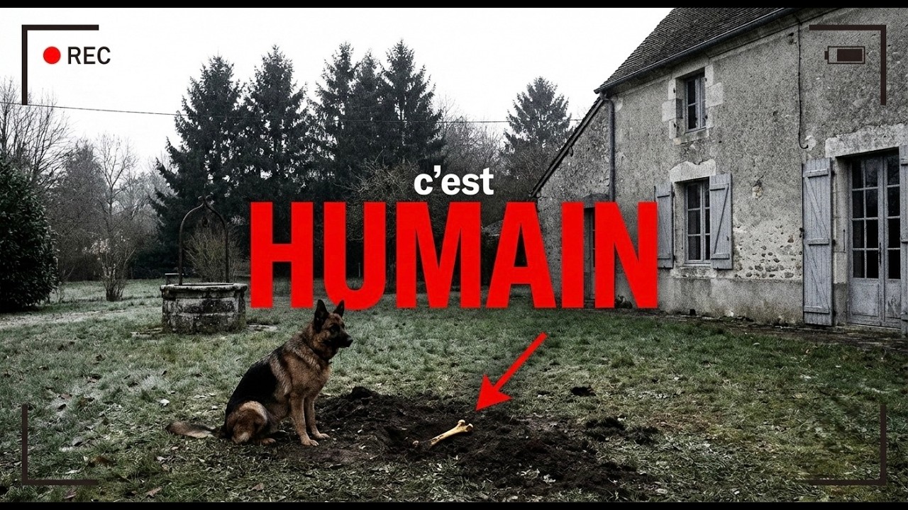 Son Chien Déterre Un Os... Sa Sœur Infirmière Lui Répond : 'C'est Humain'