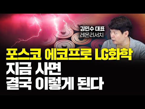 포스코홀딩스 포스코퓨처엠 에코프로 LG화학 지금 사면 결국 이렇게 된다 김민수 대표 3부 