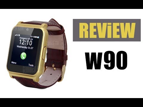 W90  Smart Watch Phone Anti Lost  | Official Video |