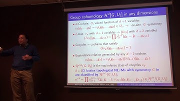 Xiao-Gang Wen, Symmetry protected topological order and group cohomology theory II Part III