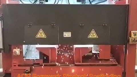 AOP Formwork Ringlock Scaffolding Ledger Automatic Producing