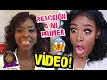 REACCIONANDO A MI PRIMER VIDEO! NO LO PUEDO CREER!!! | Mary Pulido