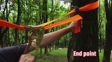 125ft/150ft zip line Installation instruction video