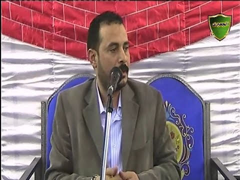 الدكتور حاتم عبدالمقصود كلمة دينية عزاء حرم الأستاذ محمد السيد بيومى ميت أشنا أجا   
