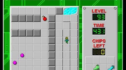 CCLP2 level 93 solution - 388 seconds