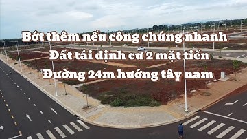 Bán 127m2 đất lô góc 2 mặt tiền tái định cư thị trấn ngãi giao bà rịa hướng tây nam