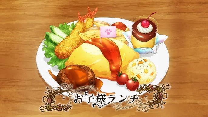 Hamburger Steak from Isekai Shokudou 異世界食堂 (Quarantine Edition) 
