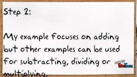 Writing Sequences from a Flow Chart